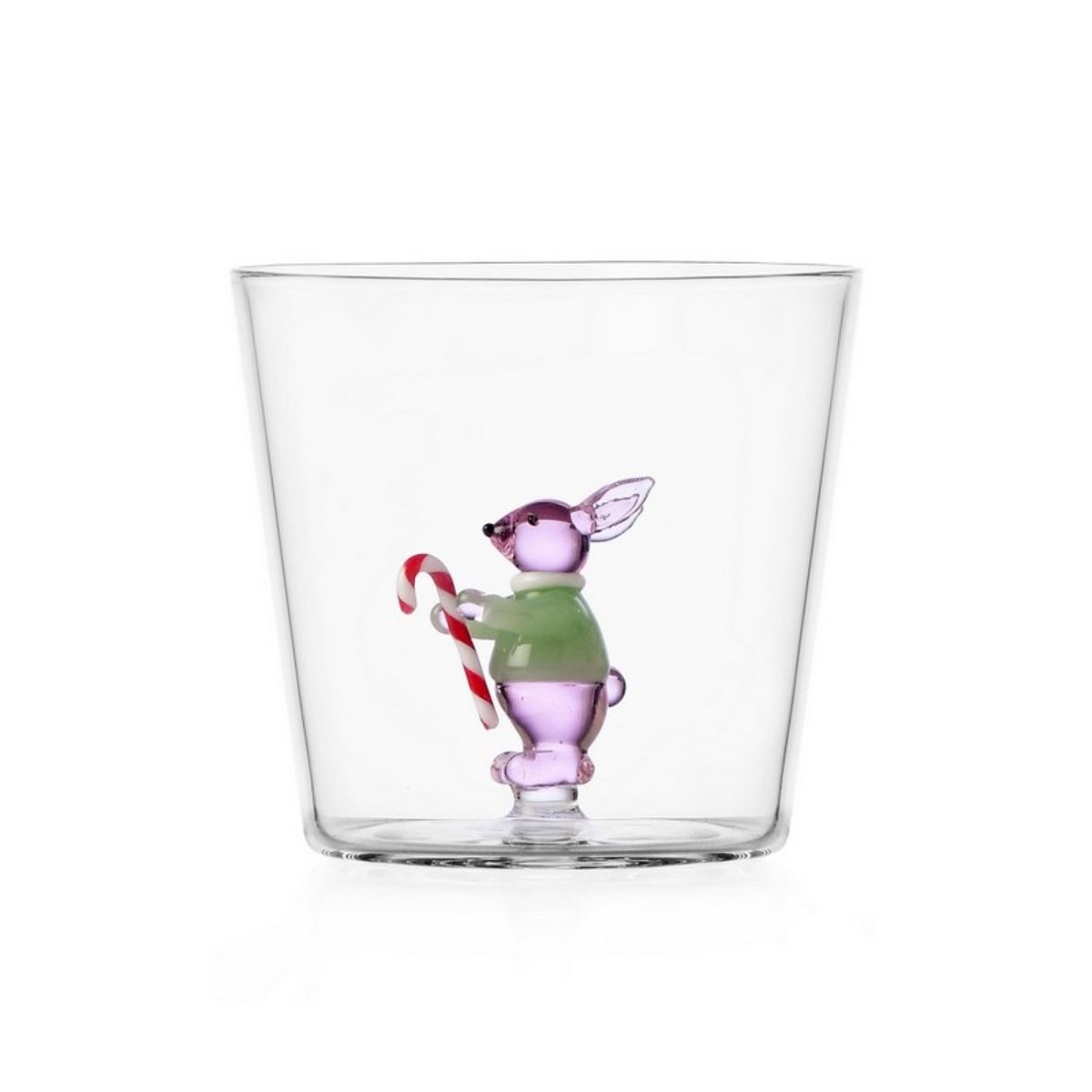 Verre à eau noël lapin WOODLAND TALES multicolore, ICHENDORF