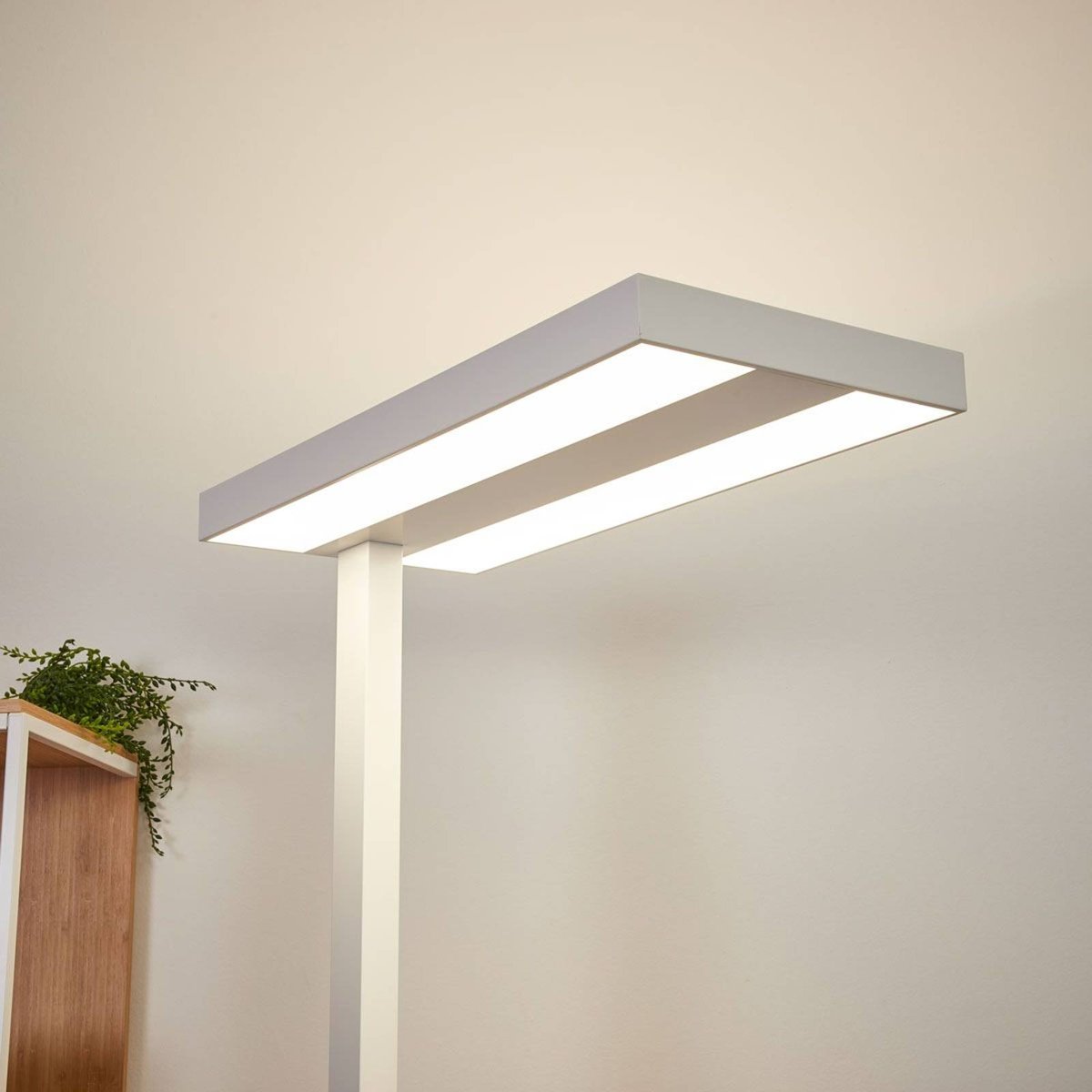 Lampadaires de bureau en aluminium moderneLED blanc, ARCCHIO