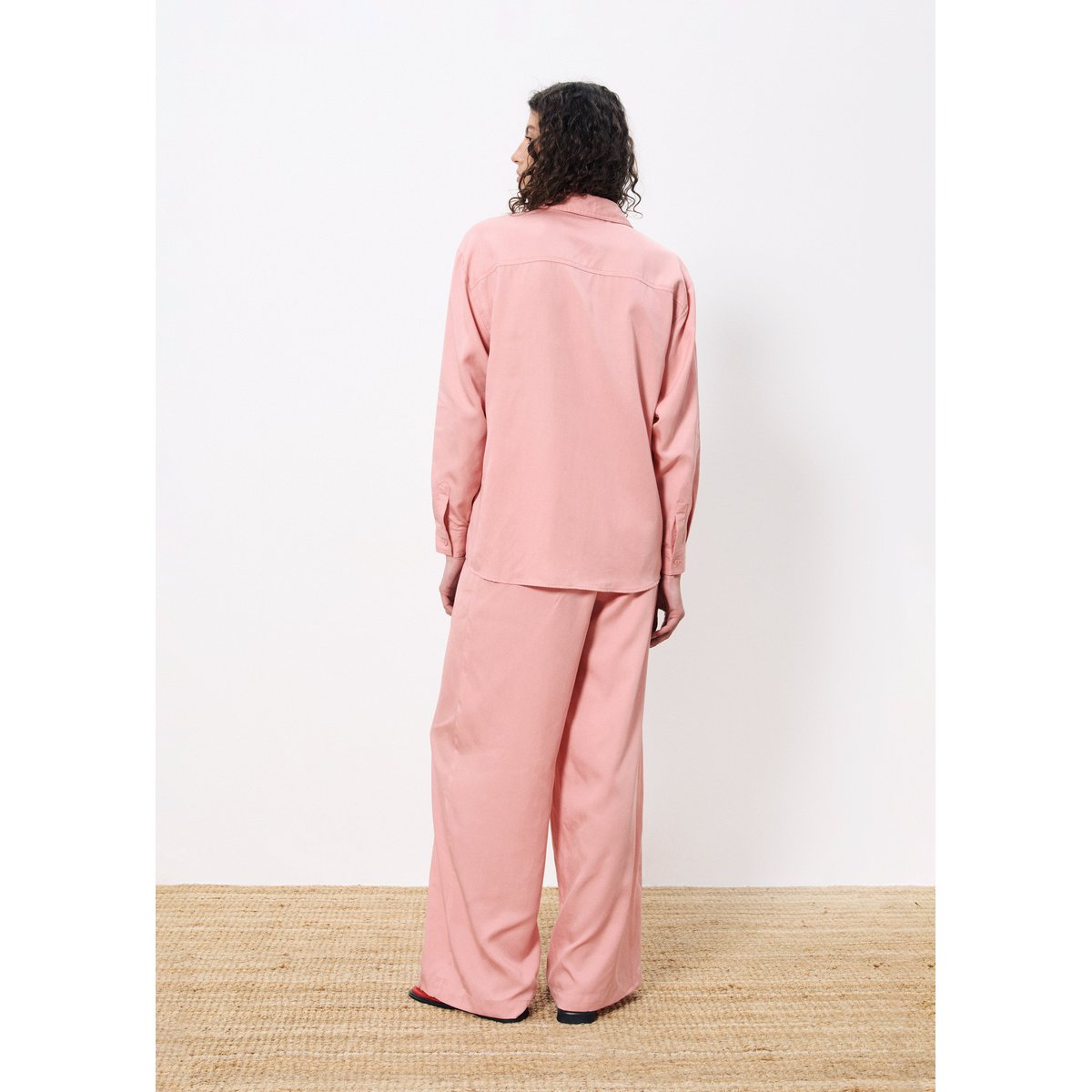 Chemise  VIVIENNE rose pale, FRNCH