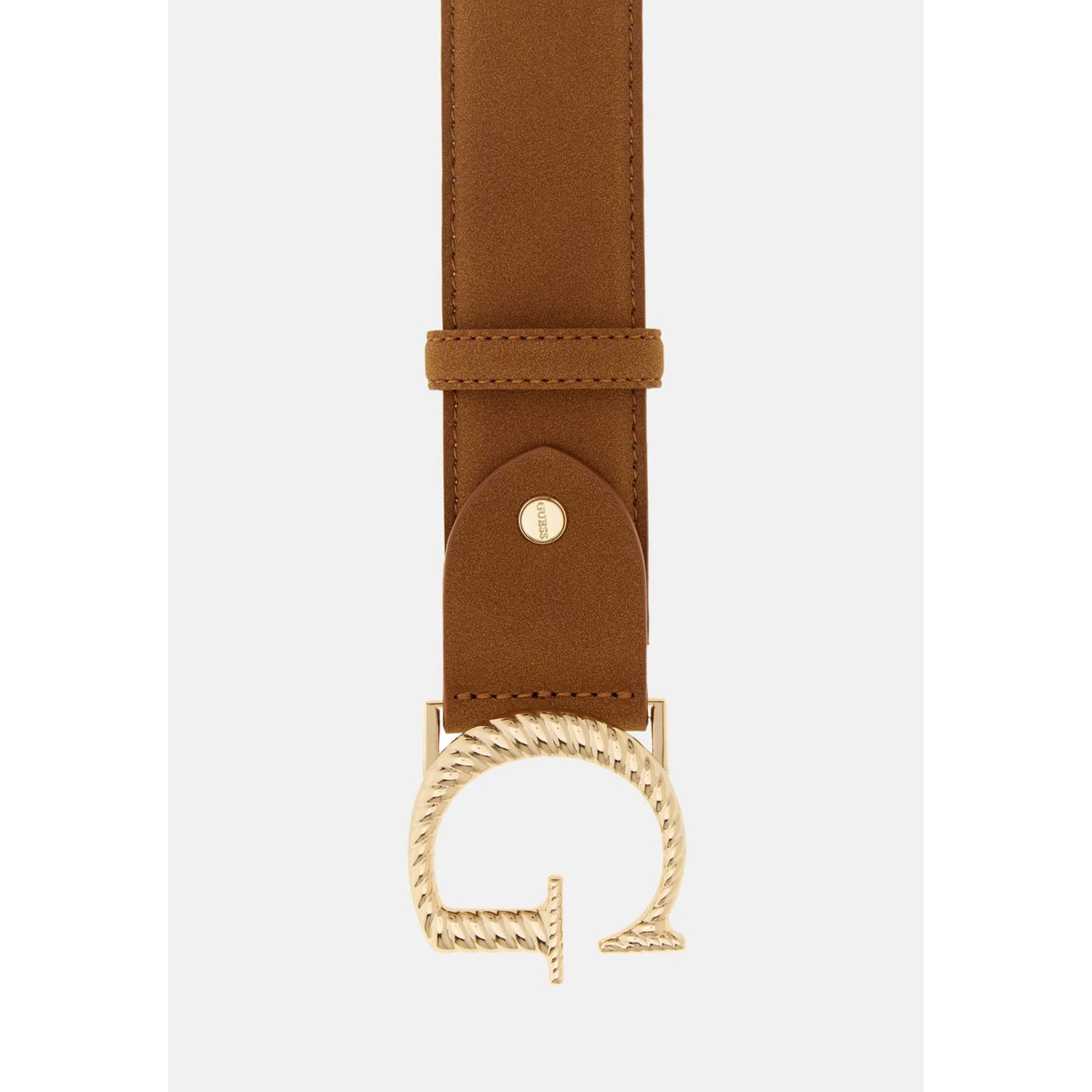 Ceinture Avec Logo marron, GUESS