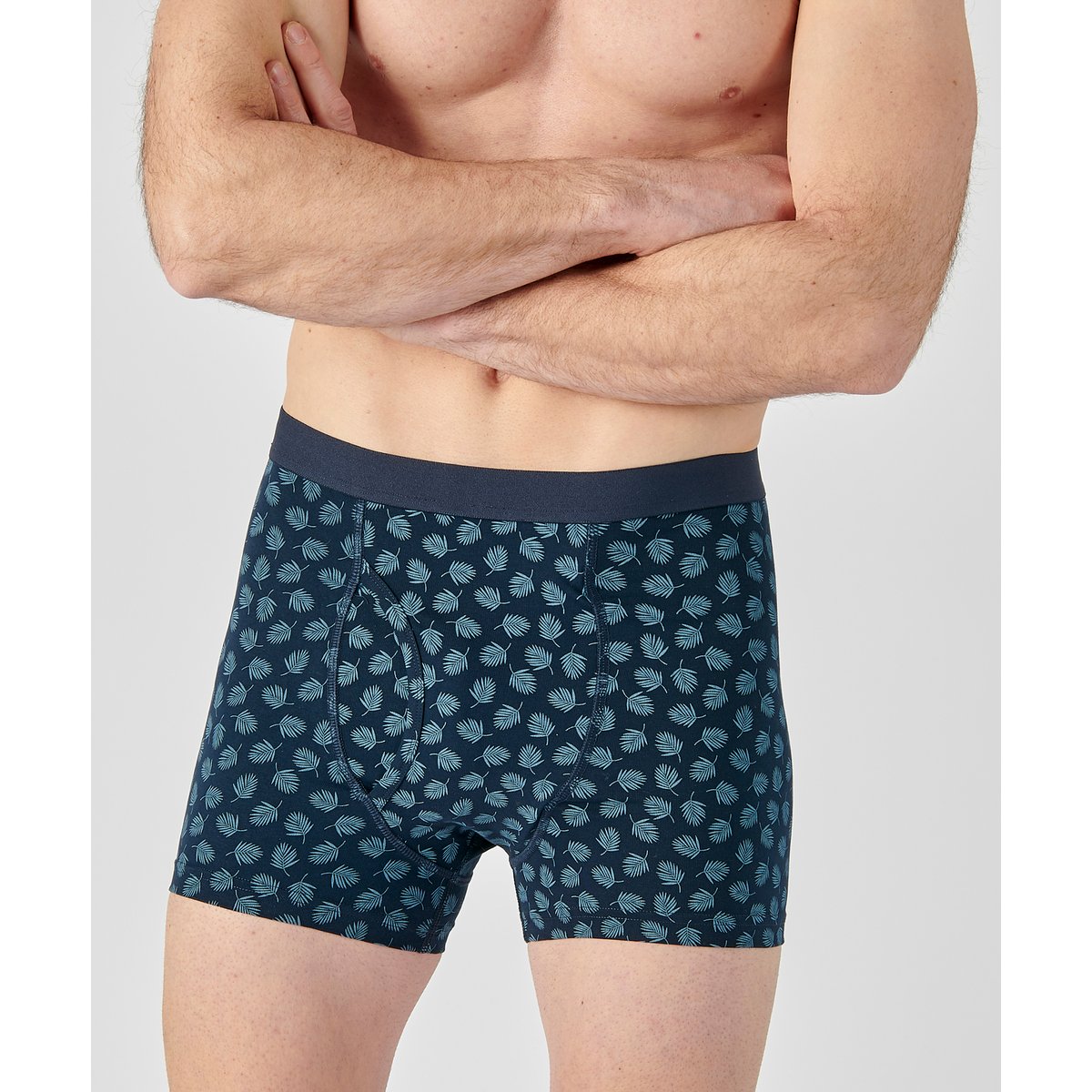 Boxers ouverts - Lot de 3 lot bleu, DAMART