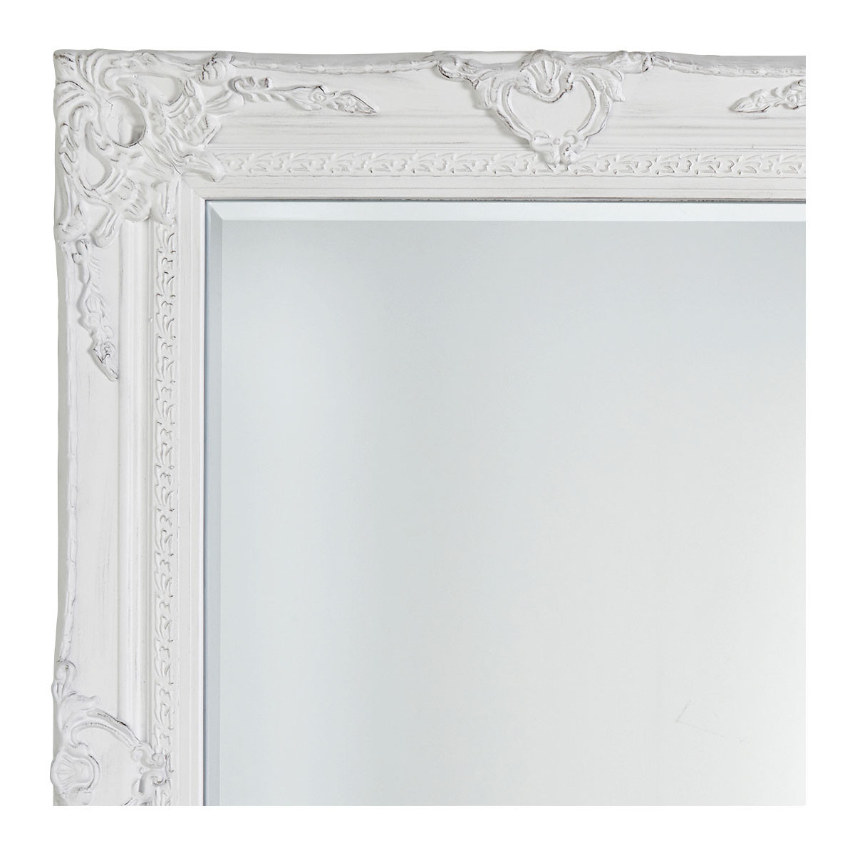 Miroir rectangulaire Louise blanc, MATHILDE M