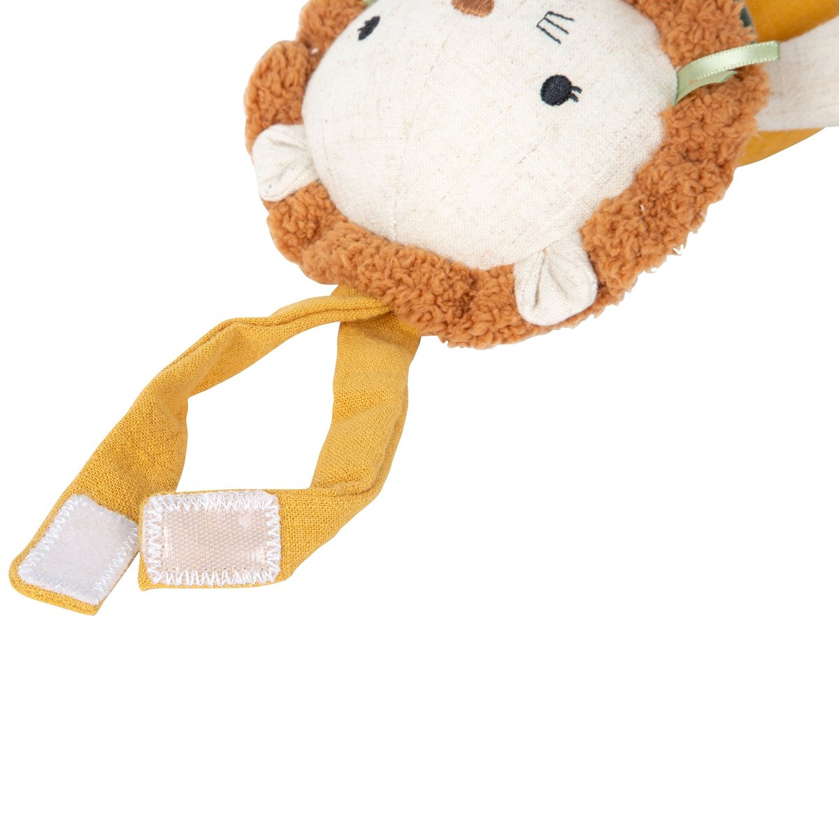 Boite à musique lion en tissu LITTLE LION jaune, SMALL FOOT COMPANY
