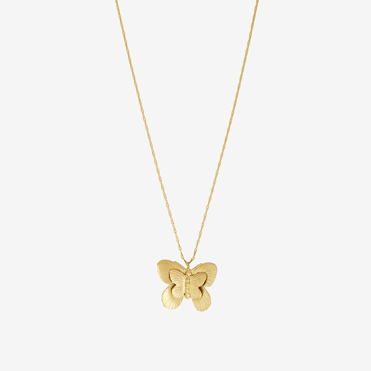 Collier doré grand modèle - butterfly doré, CAROLINE NAJMAN