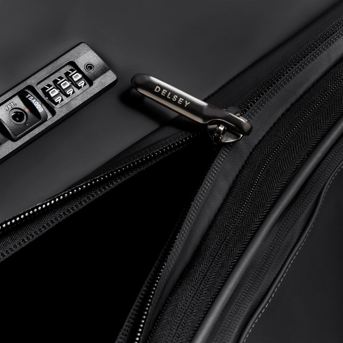 Valise XL TURENNE SOFT noir, DELSEY PARIS