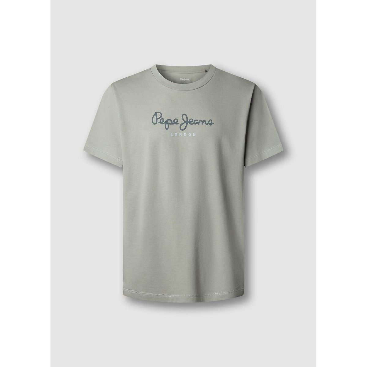 T-Shirt mit kurzen Ärmeln EGGO N salbeigrün, PEPE JEANS