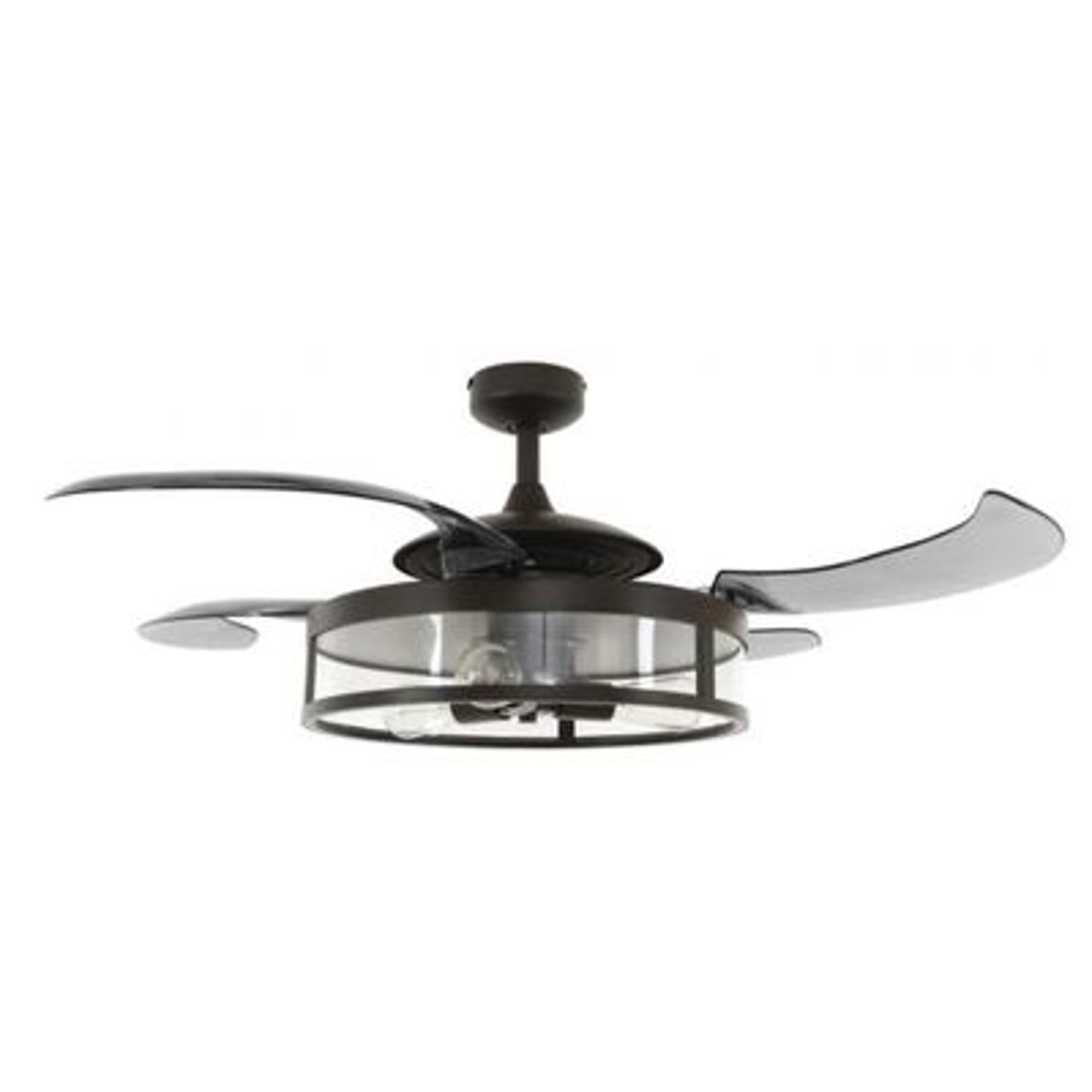 Ventilateur plafond CLASSIC noir - gris, BOUTICA-DESIGN