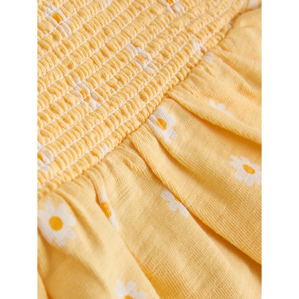 Barboteuse bébé à smocks, lot de 2 fleurisette jaune et bleue, NEXT