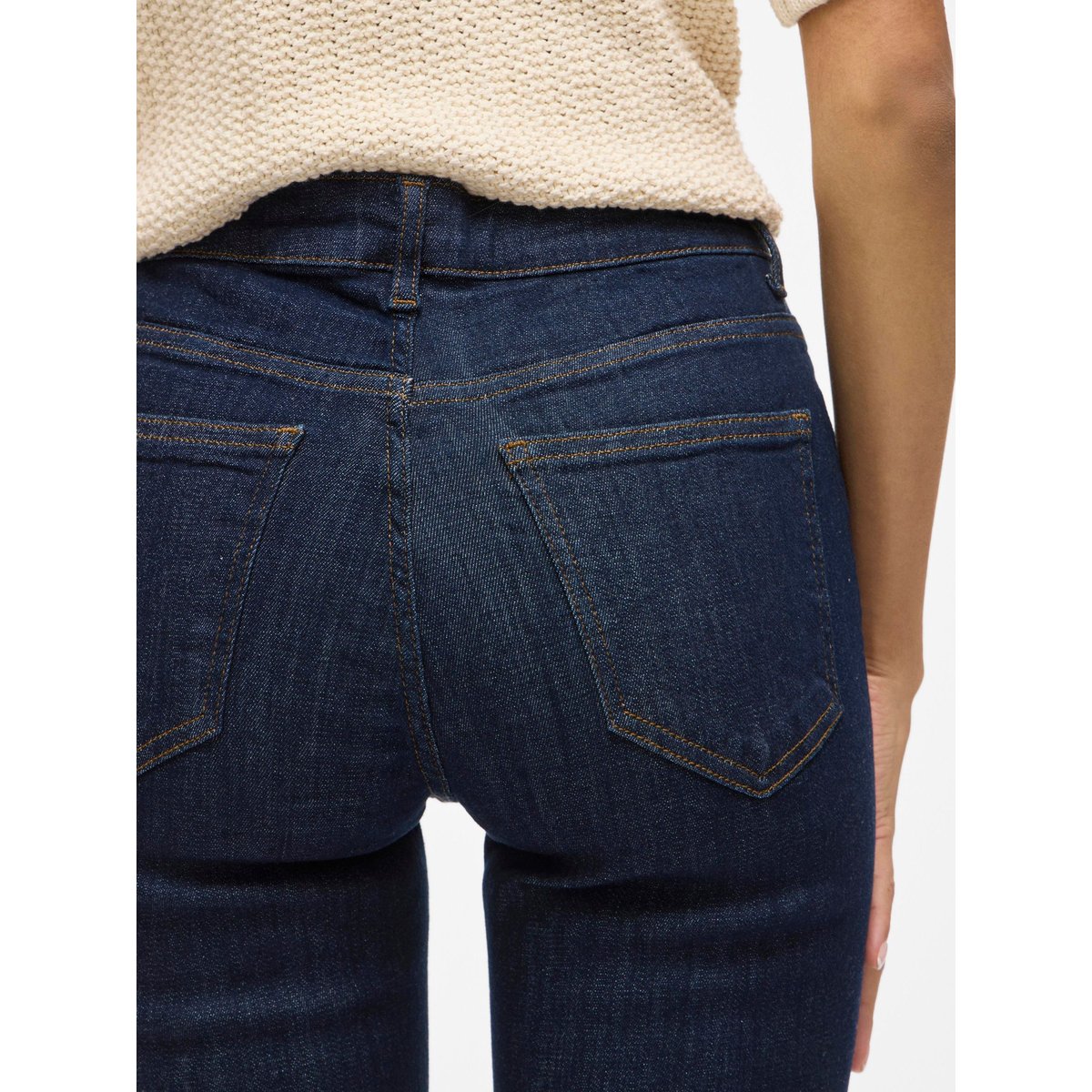 Jean Skinny dark blue denim, VILA