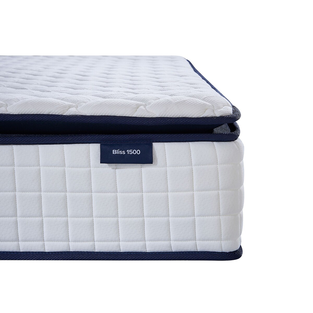 SleepSoul Bliss 1500 Pocket Hybrid Pillowtop Mattress white, SLEEPSOUL