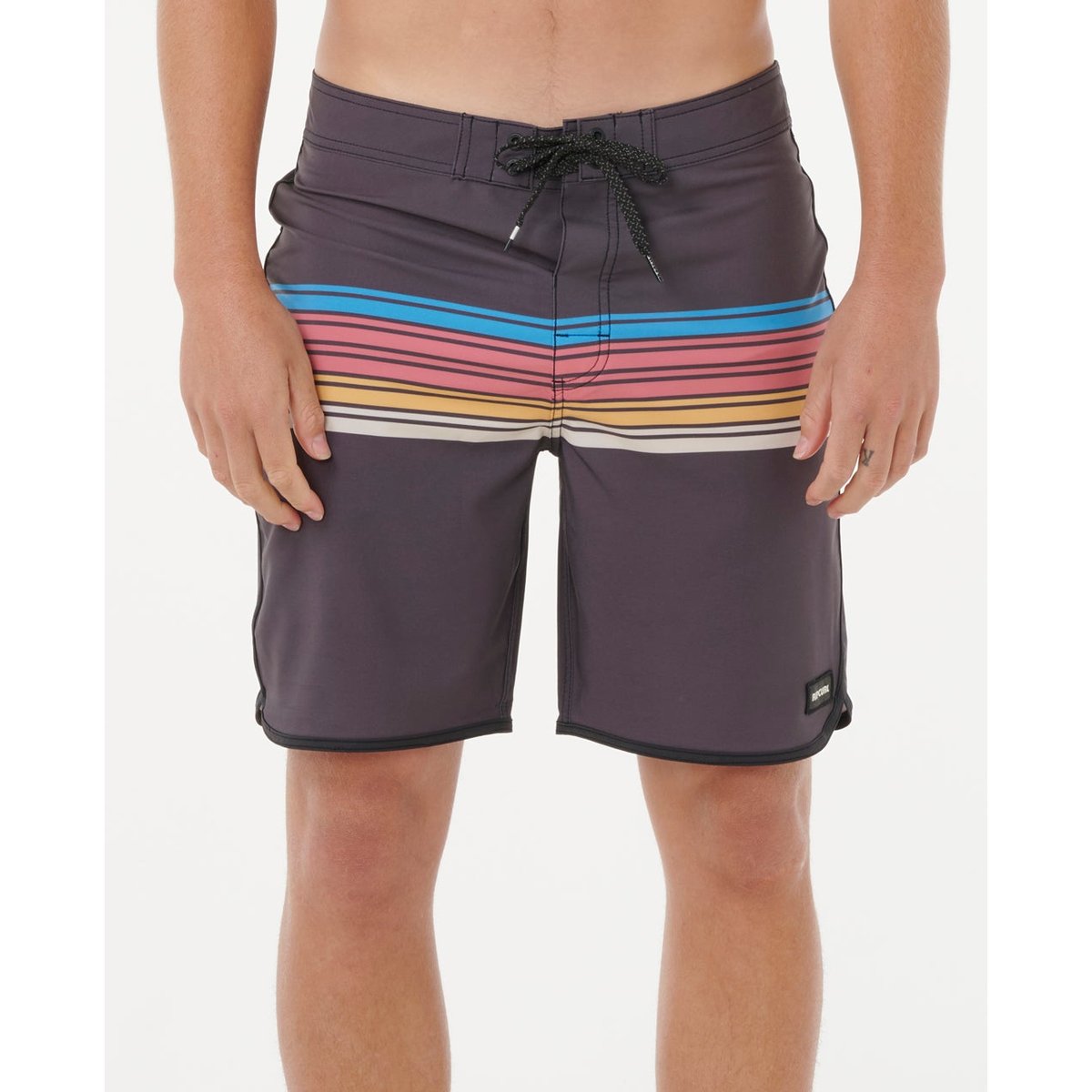 Boardshort MIRAGE SURF REVIVAL black wave, RIP CURL