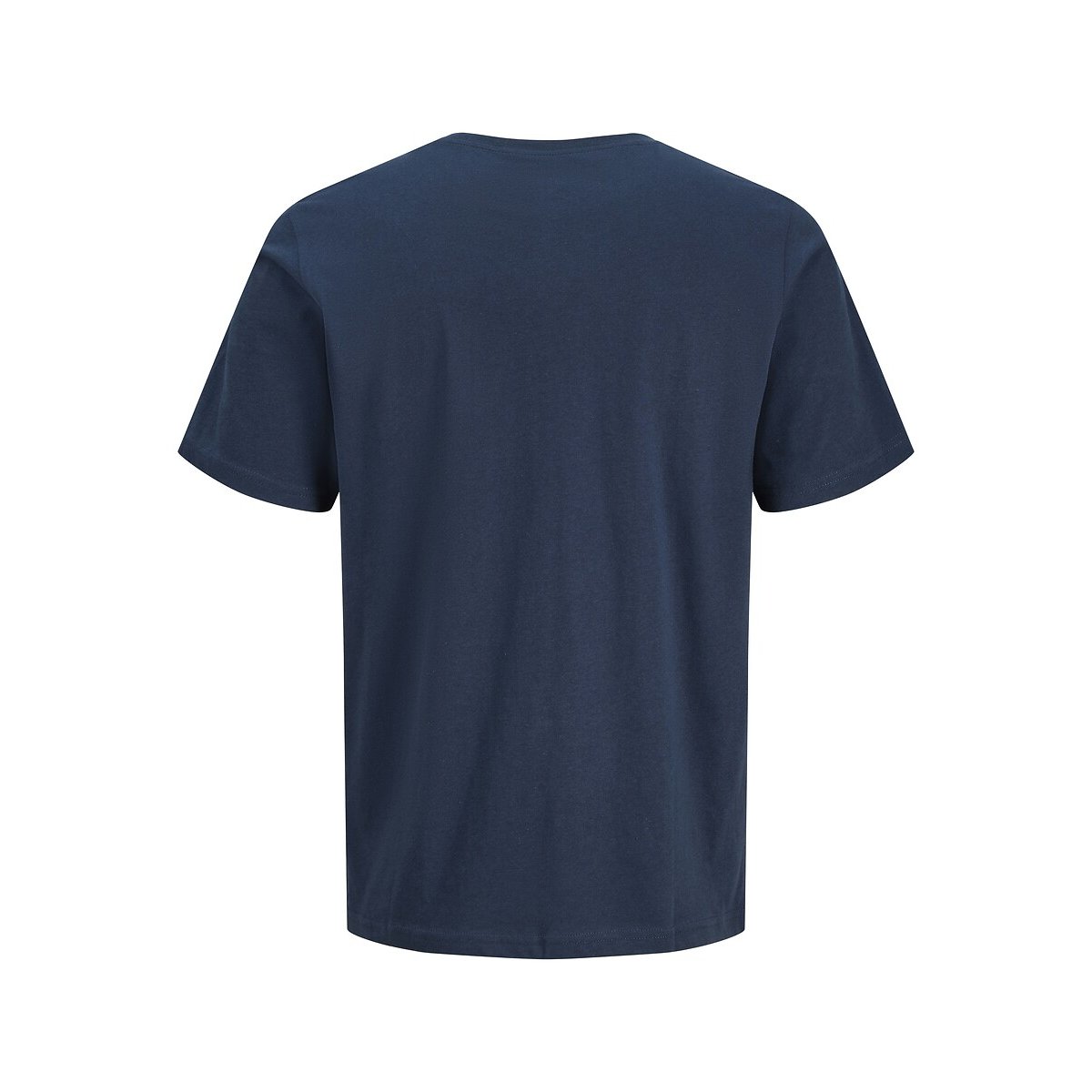 T-shirt manches courtes, col rond, Rush bleu marine, JACK & JONES
