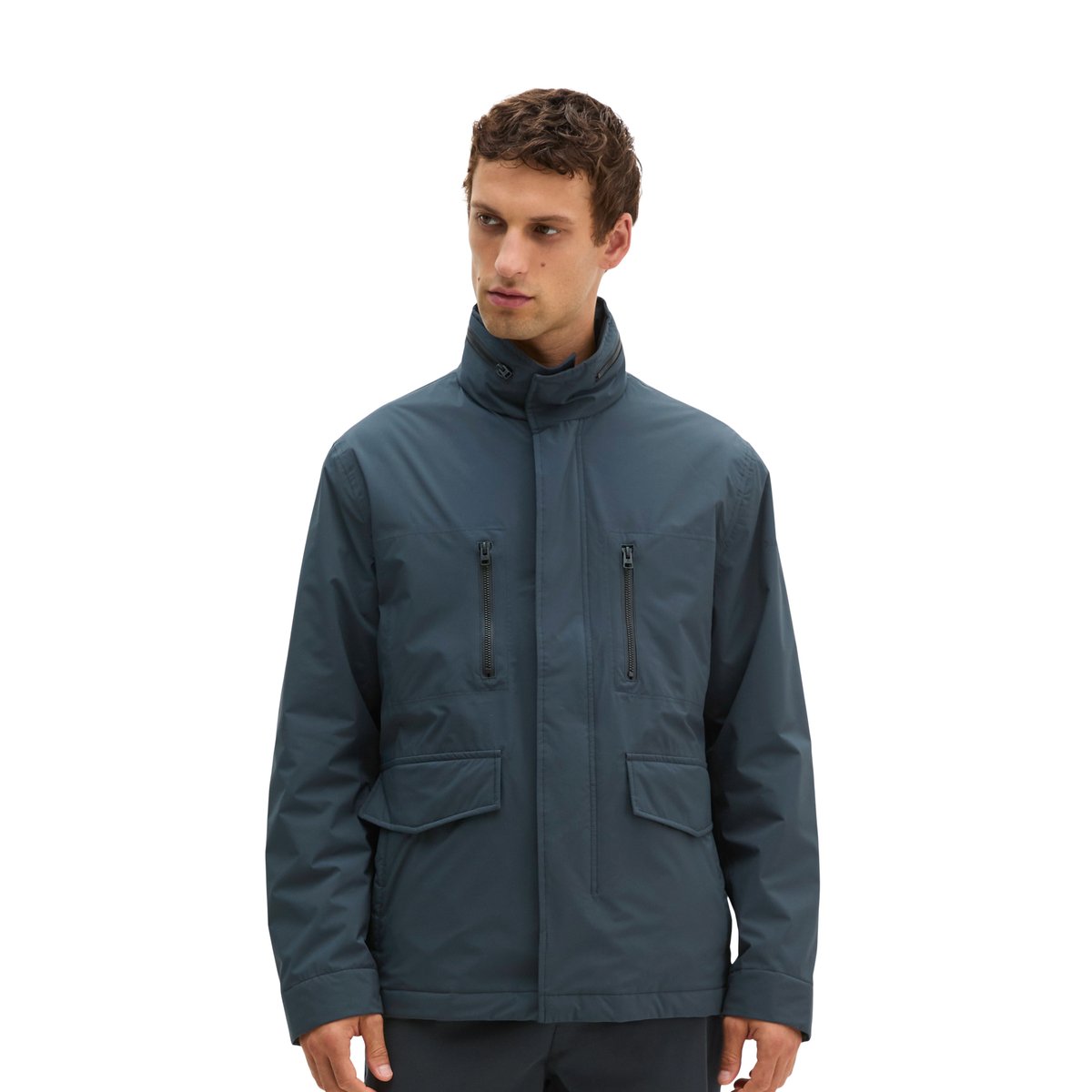 Veste d'extérieur MOP x Function, coupe standard avec intérieur matelassé bleu, MARC O'POLO