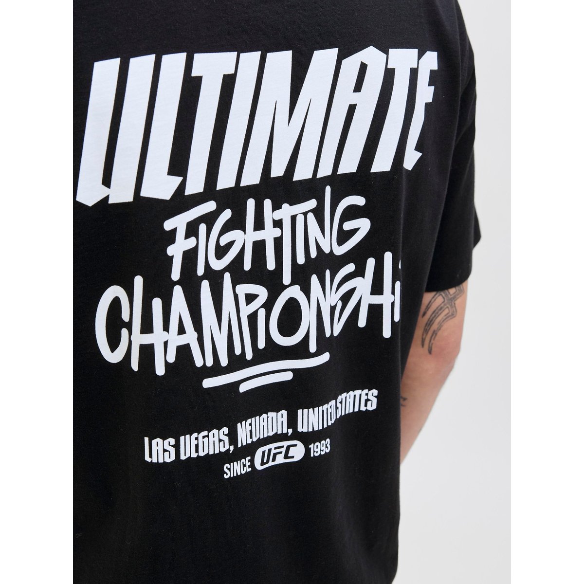 T-Shirt black 1, JACK & JONES
