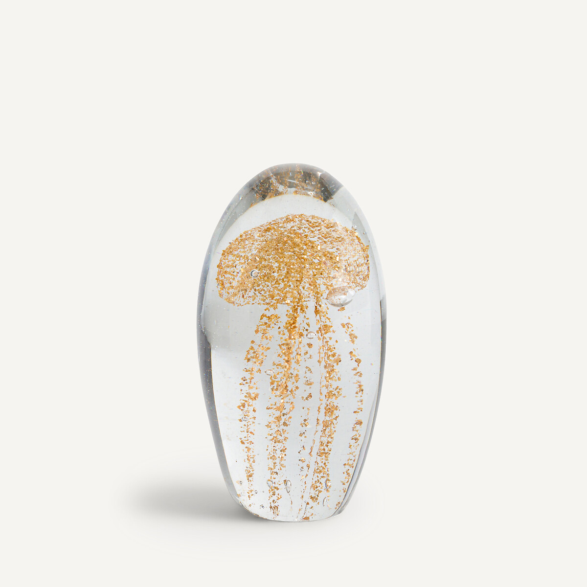 Medusa Large Gold Sulphide Jellyfish gold-coloured, AM.PM