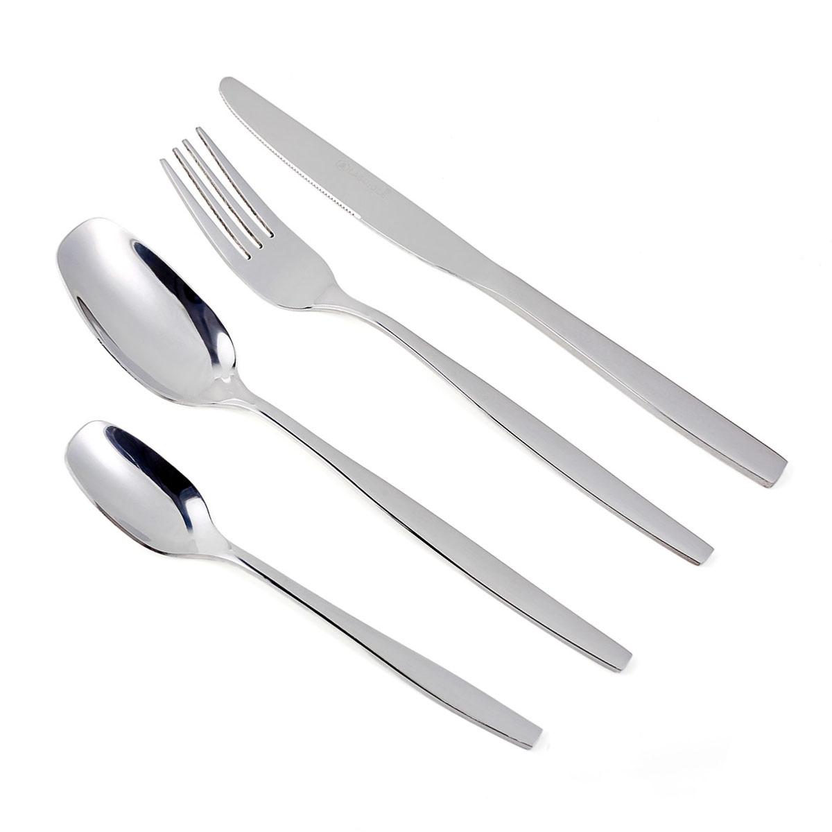 Ménagère 24 pièces - "Elora inox" argent, LAGUIOLE CUISSON
