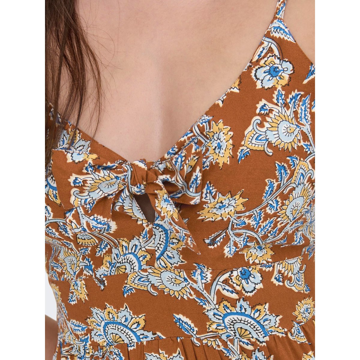 Robe apricot orange, ONLY