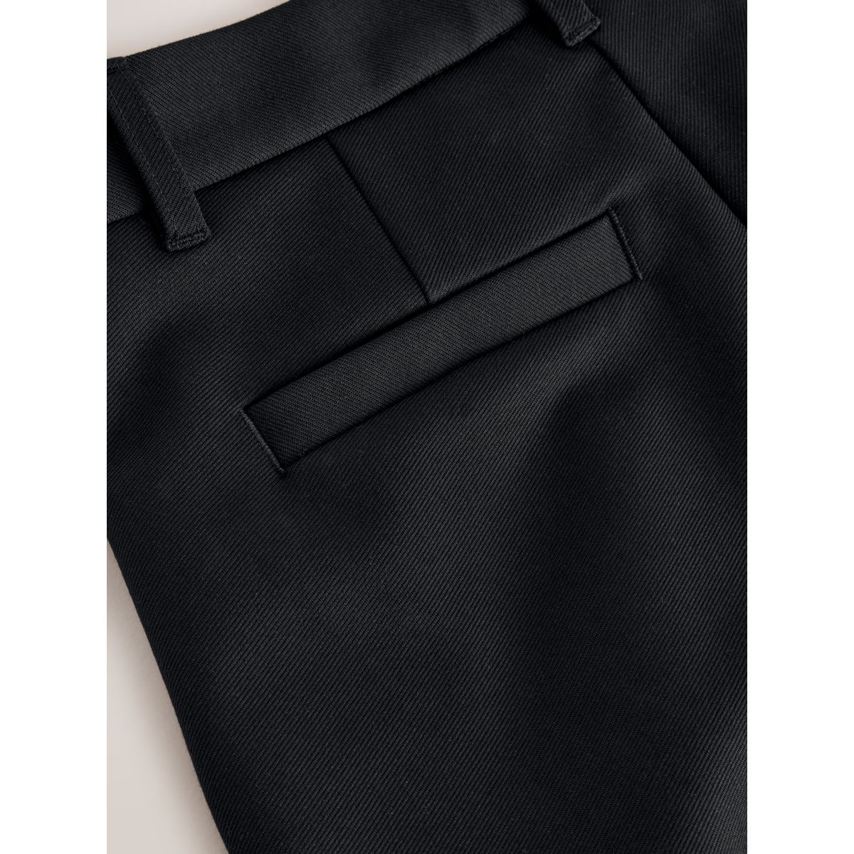 Pantalon cargo bouffant en point de rome noir, NEXT