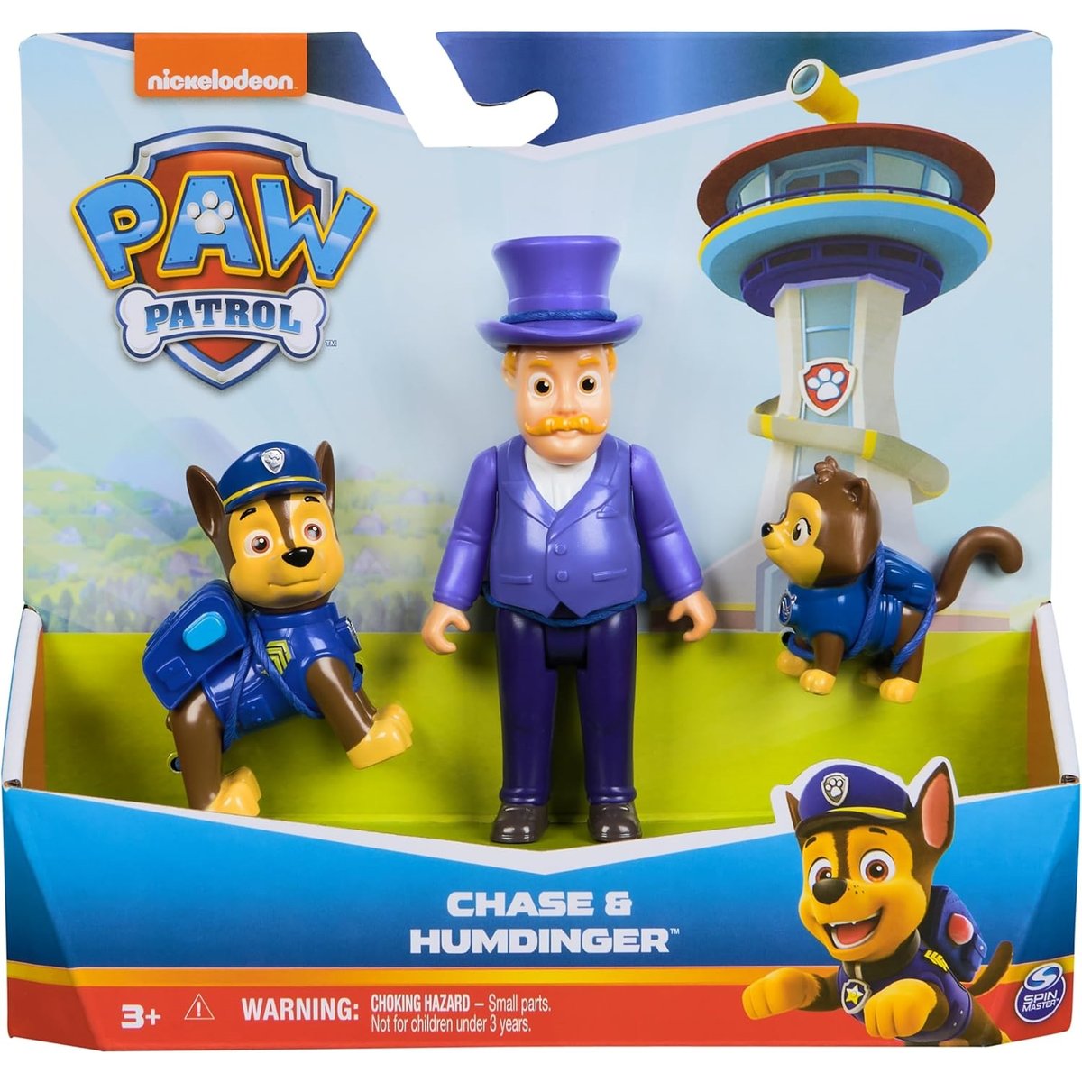 Paw Patrol - Figurines Hero Pup Core Chase multicolore, SPIN MASTER