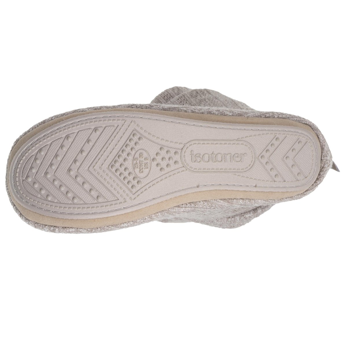 Chaussons Bottillons beige, ISOTONER