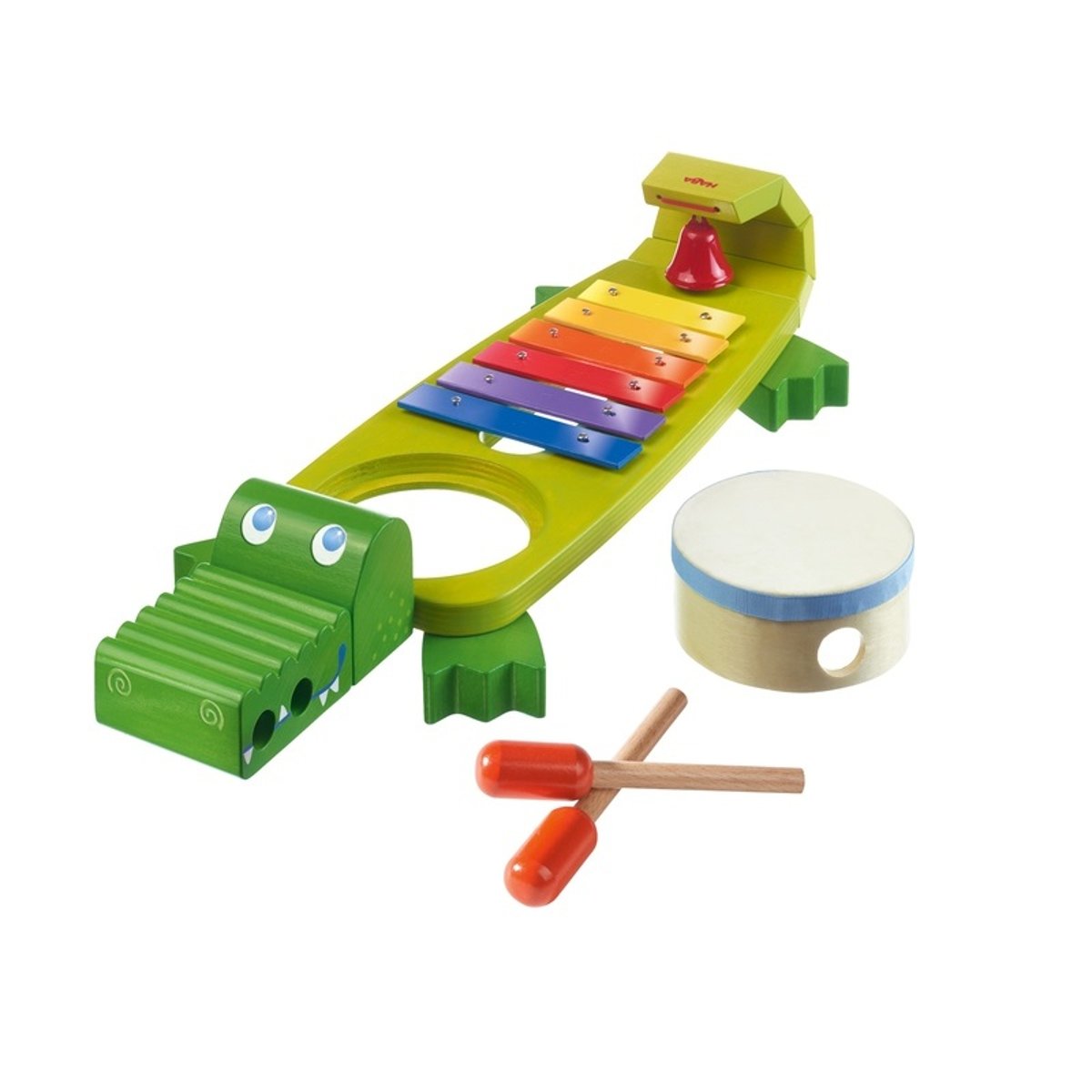 Crocodile musical vert, HABA