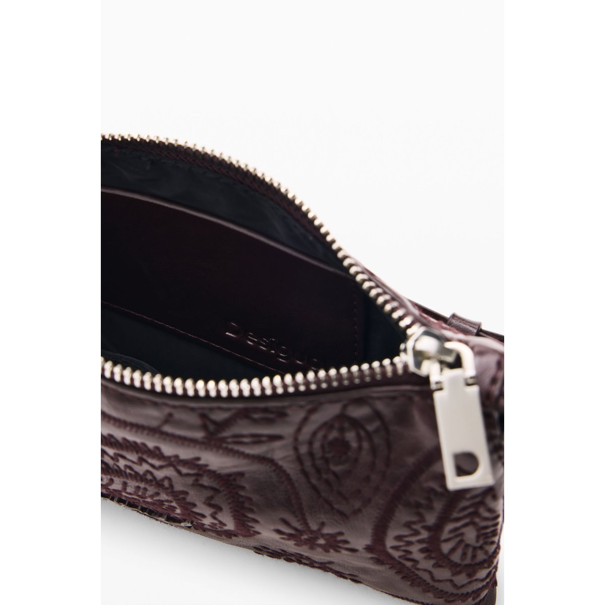 Portefeuille bandoulière Paisley rouge, DESIGUAL