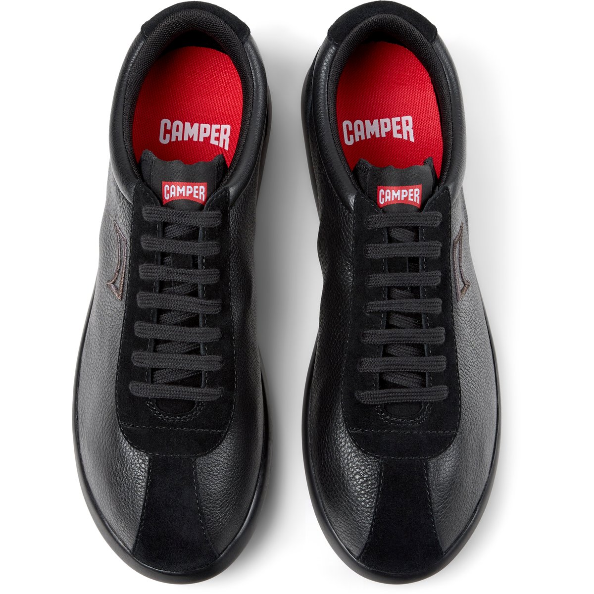 Baskets Pelotas XLF cuir noir, CAMPER