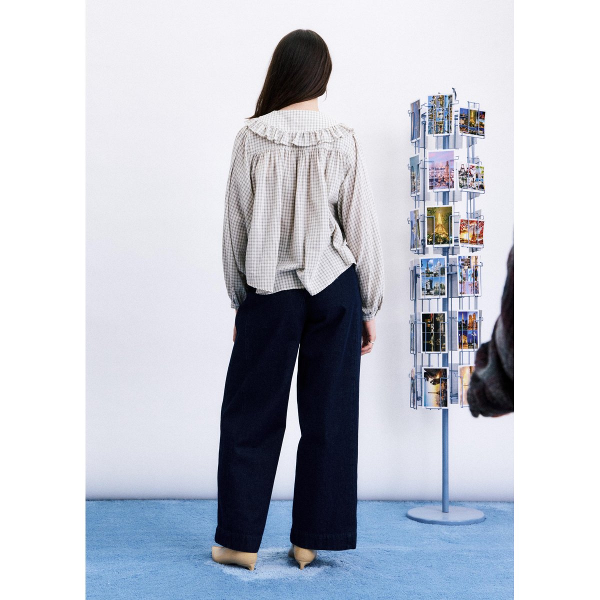 Jean Delphes en coton DELPHES bleu marine, FRNCH