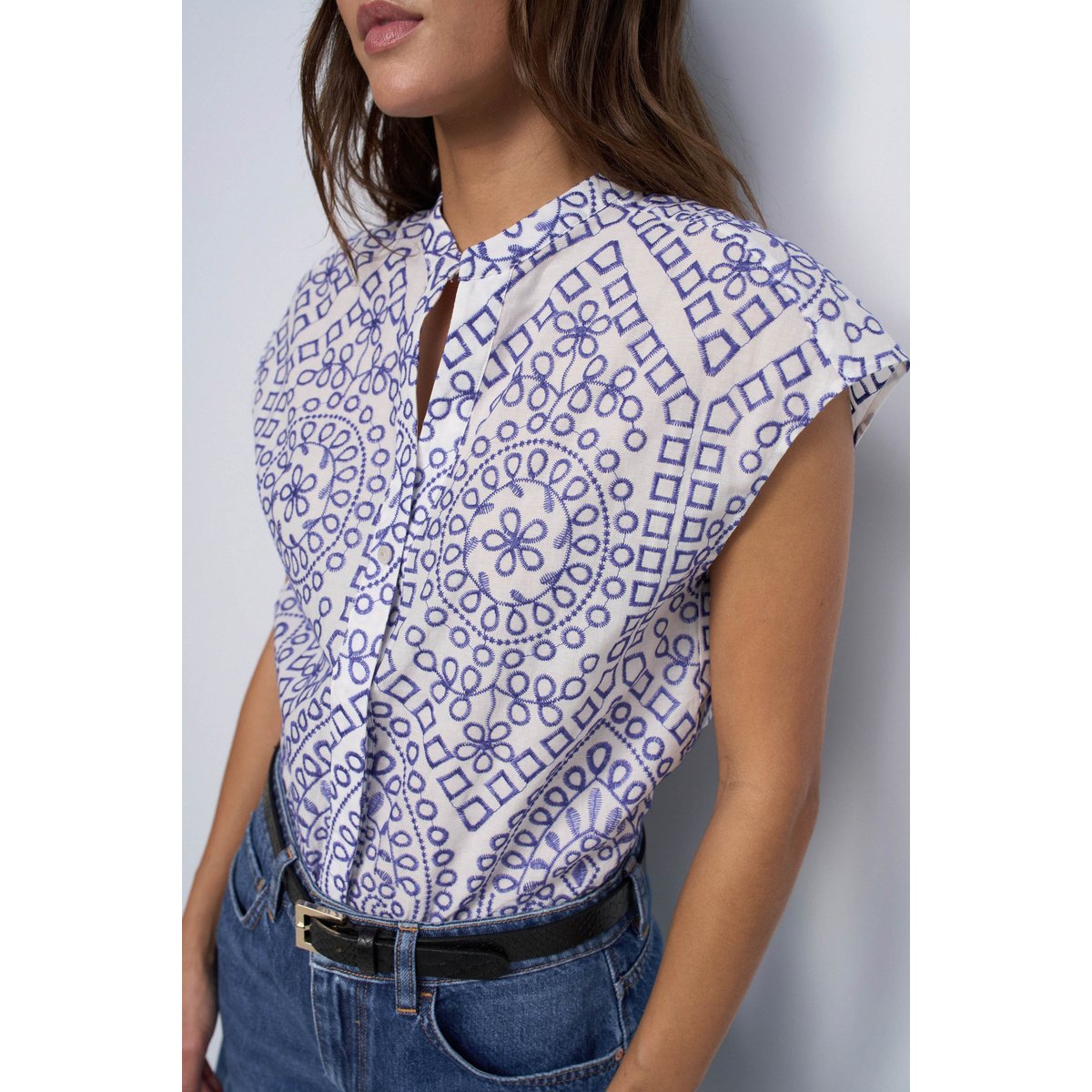 CHEMISE À MOTIF blanc, SALSA JEANS