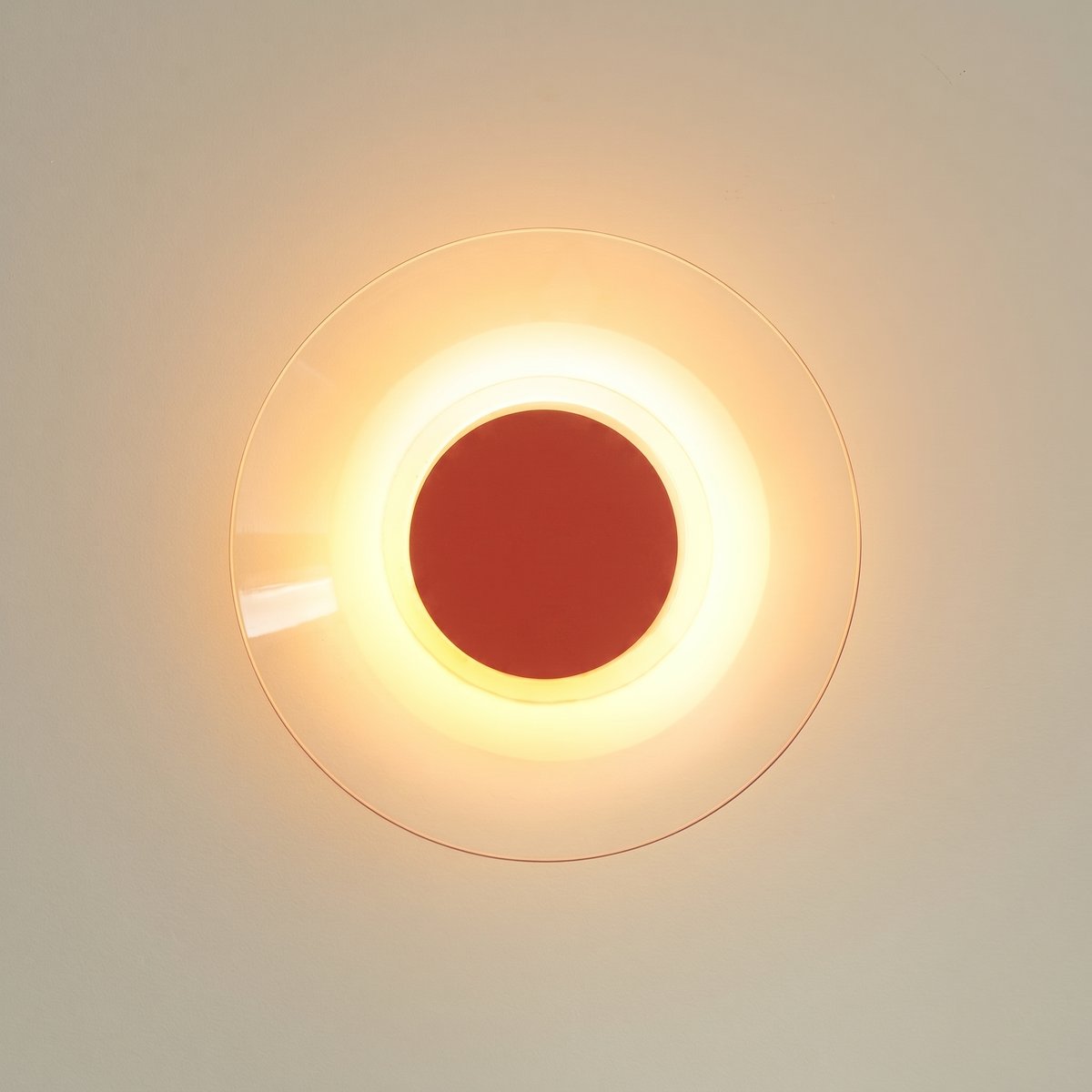 Applique murale Acier Rouge LED 1 Astro rouge, EDEN