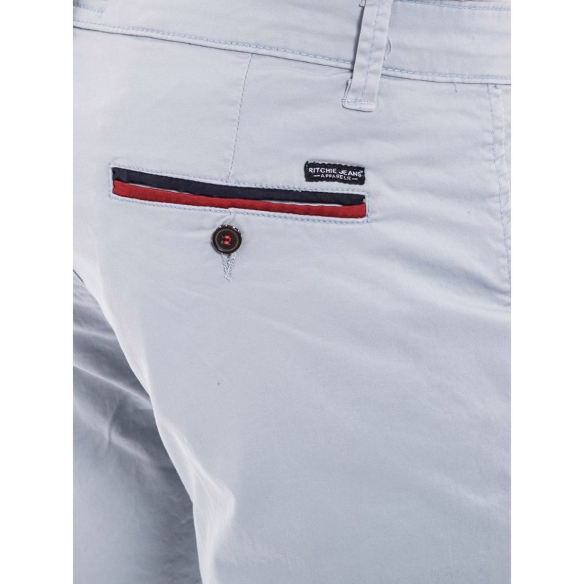 Bermuda Chino Slim Berkley rouge, RITCHIE