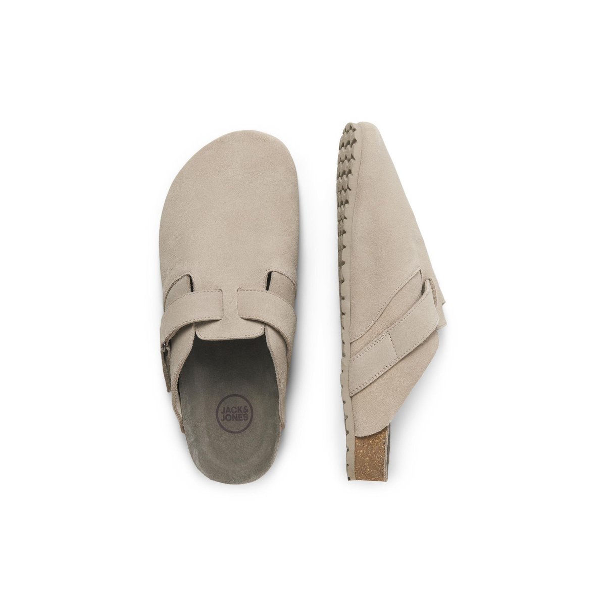 Mules plaza taupe, JACK & JONES