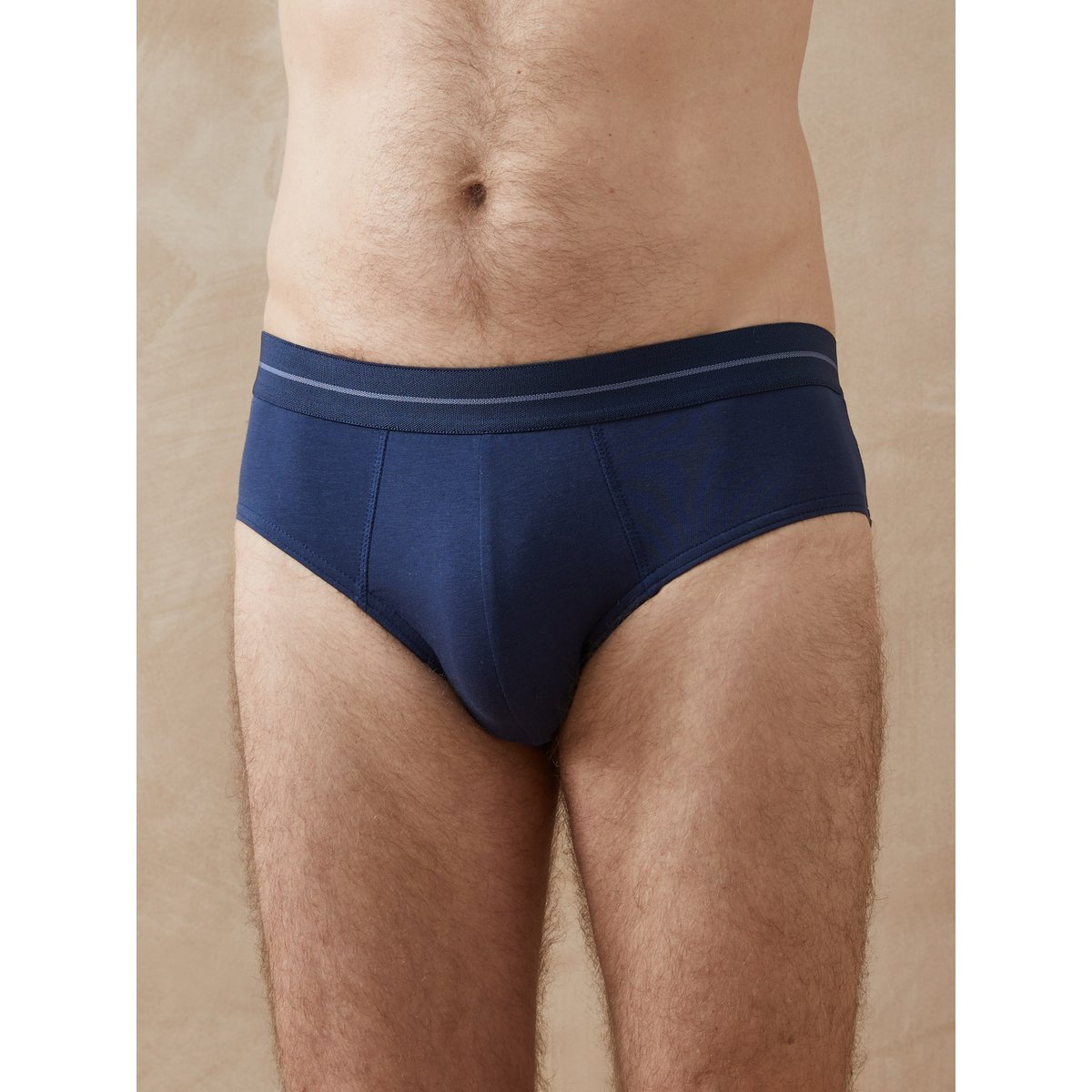 Lot de 6 slips fermés taille haute assortis, DAXON