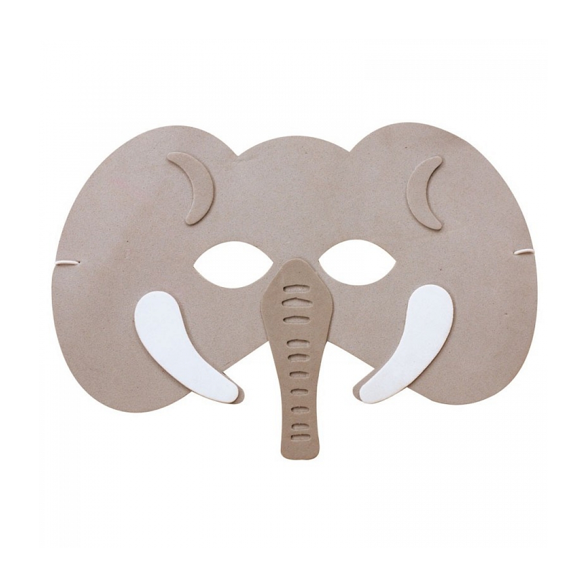 Masque Enfant Elephant Eva couleur unique, PARTY PRO