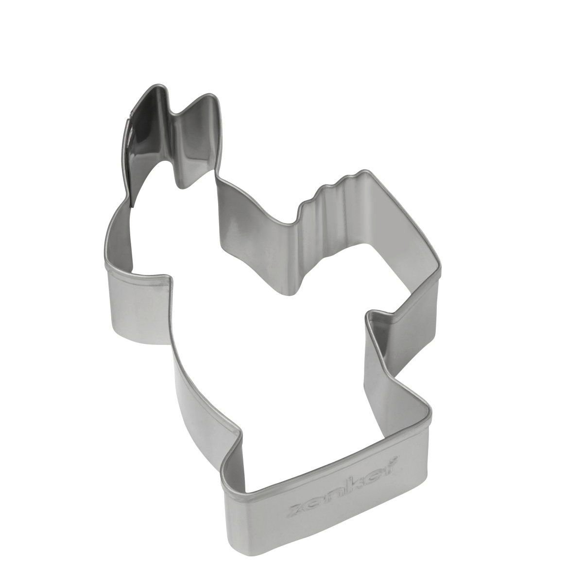 Set de 5 emporte-pièces en forme de lapin de pâques gris, ZENKER