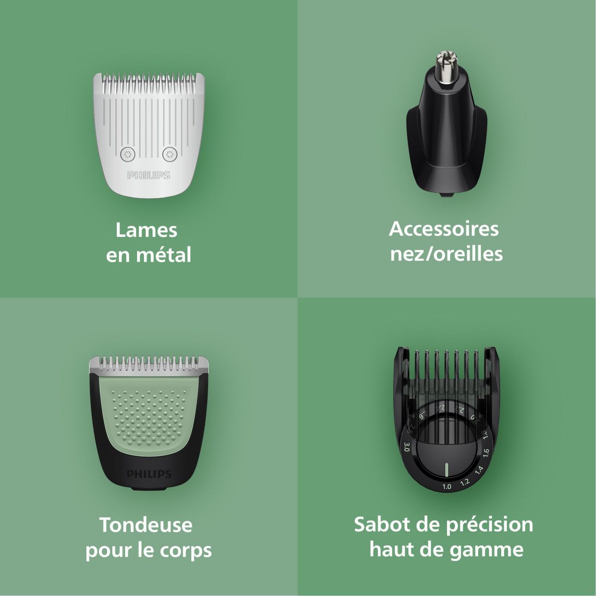 Tondeuse multi usages MG9531/15 Series 9000 couleur unique, PHILIPS