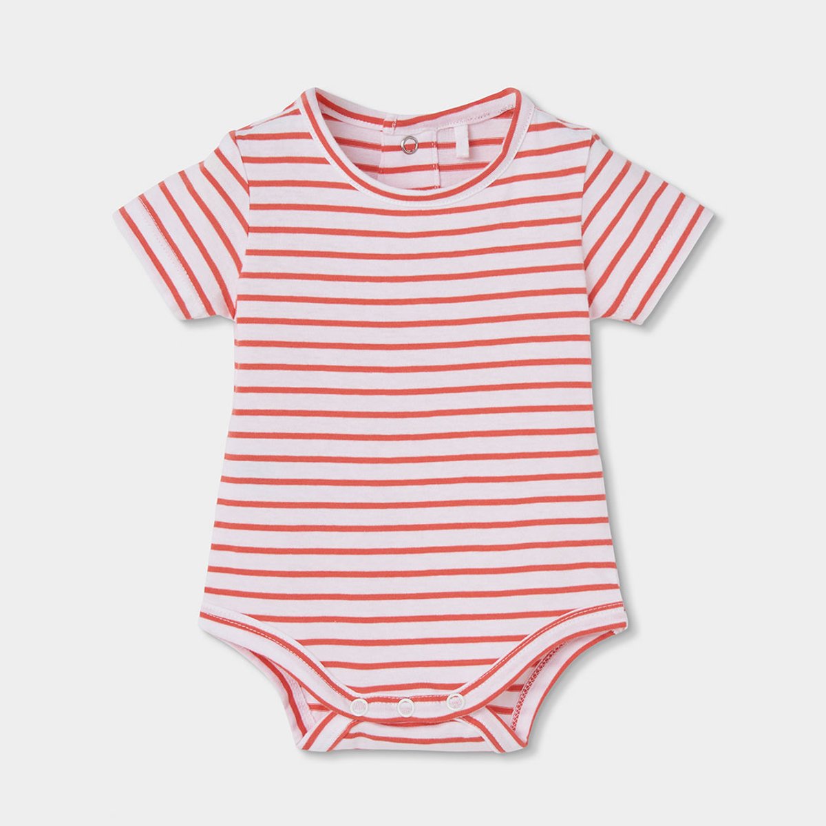 Ensemble bébé à mancs courtes à rayures multicolore, BOBOLI