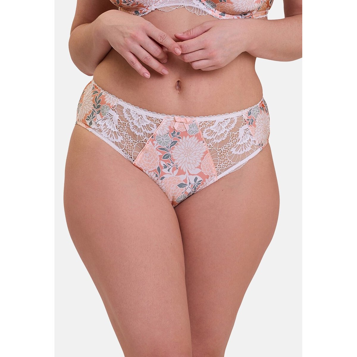 Slip Aurélie imprimé fond blanc, SANS COMPLEXE