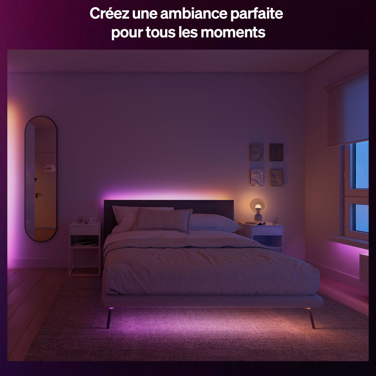 Bandeau LED Essential 5m Color couleur unique, PHILIPS HUE