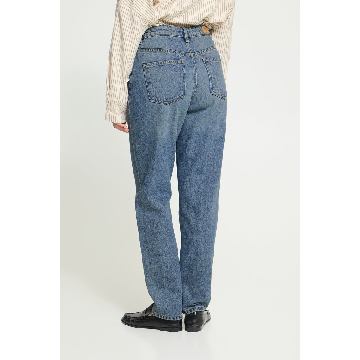 Jeans bleu washed med. blue, ICHI