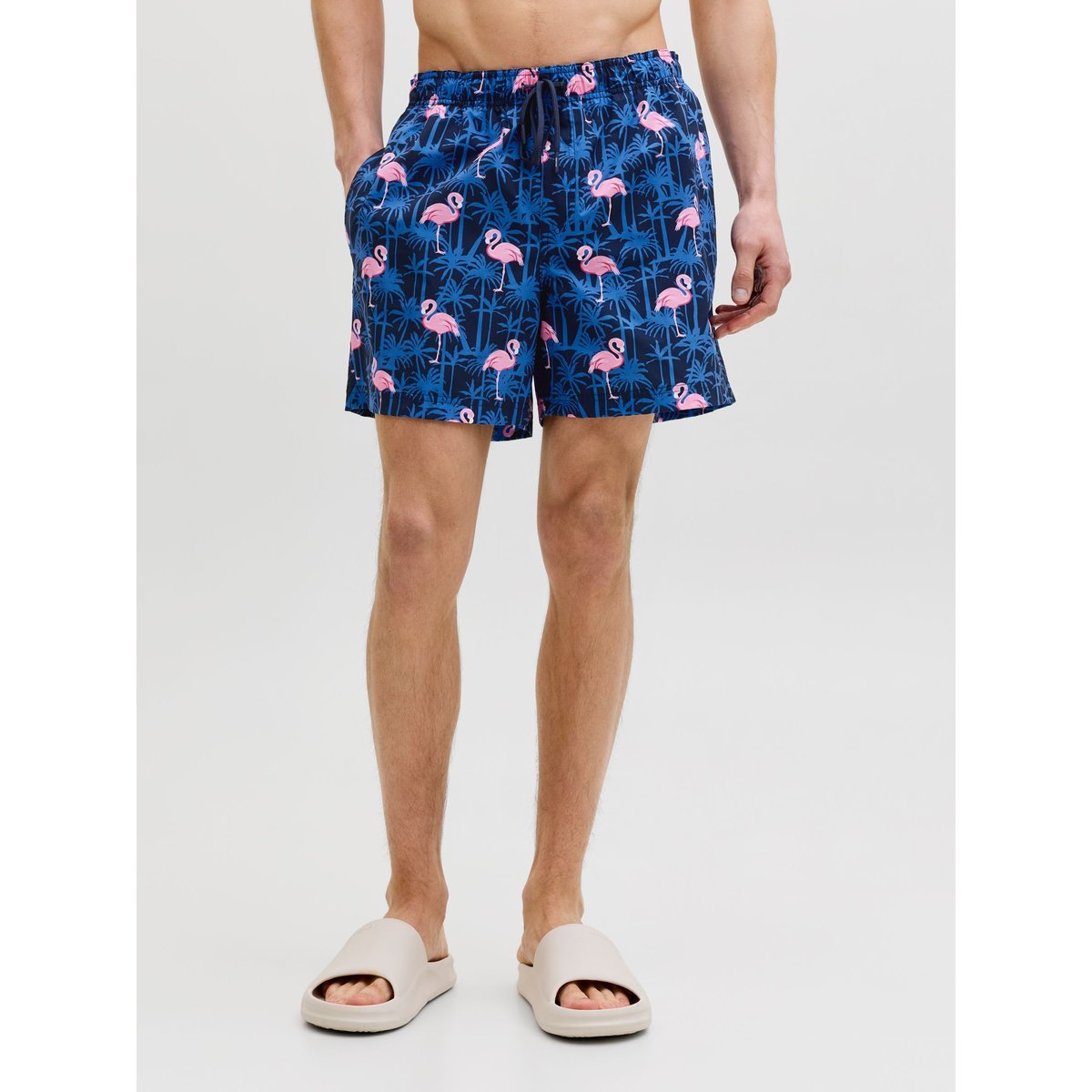 Short De Bain navy blazer, JACK & JONES
