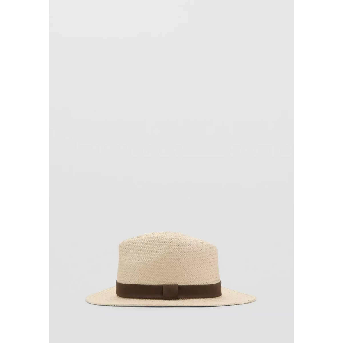 Chapeau fibre naturelle nœud écru, MANGO MAN