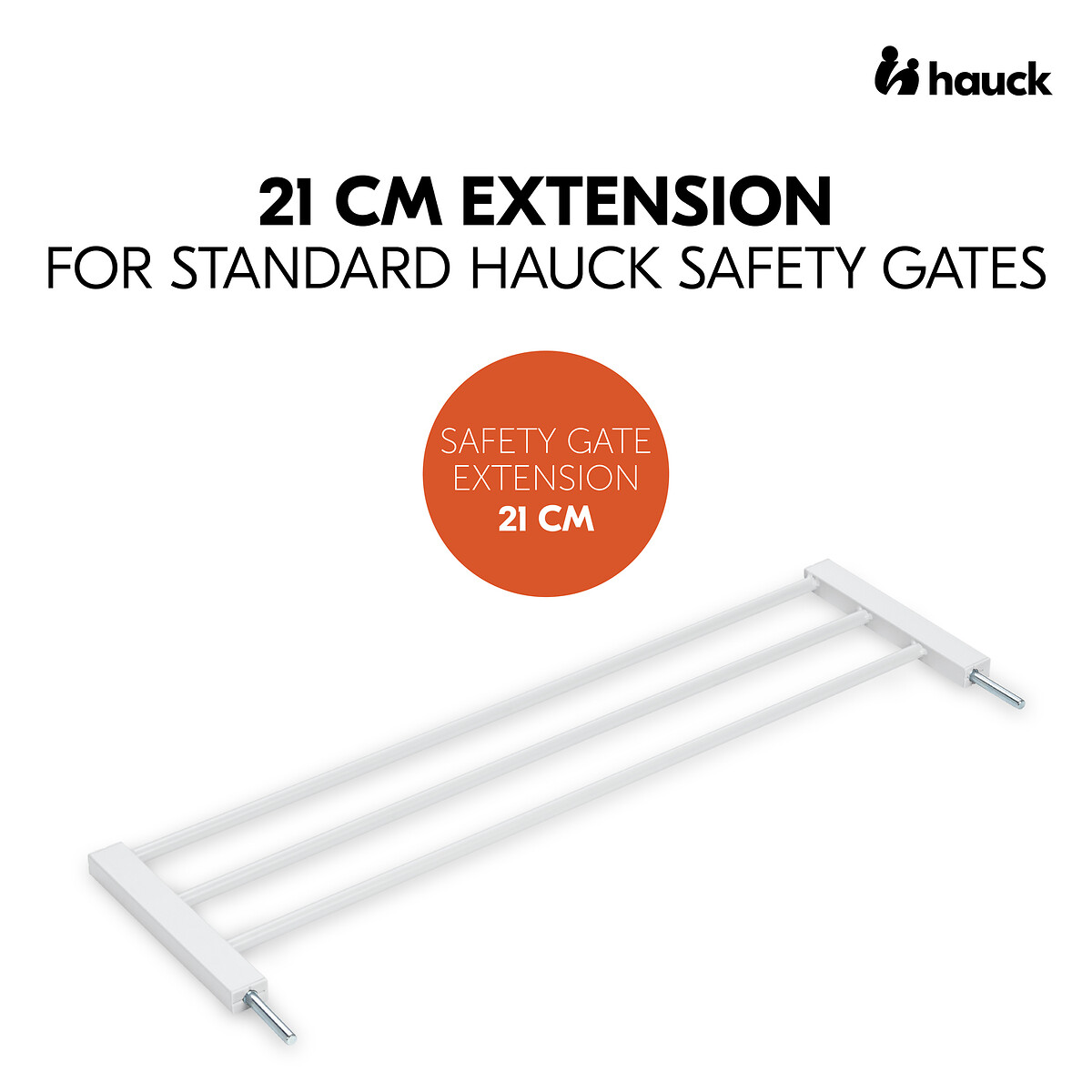 Safety Gate Extension 21 cm white, HAUCK