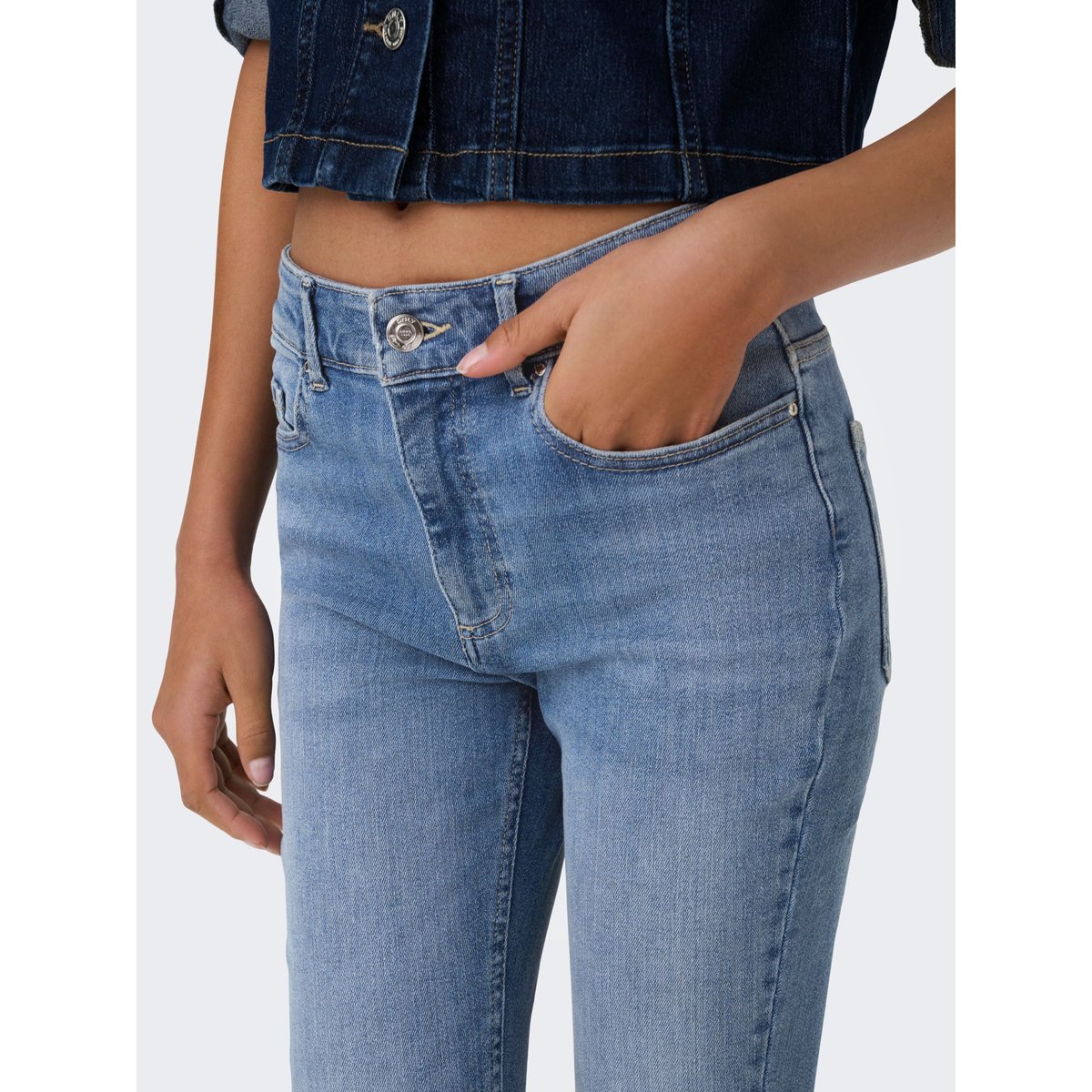 Jean Skinny light blue denim, ONLY
