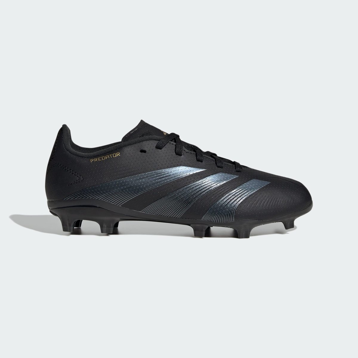 Chaussure Predator League Terrain souple Enfants core black / carbon / gold metallic, adidas Performance