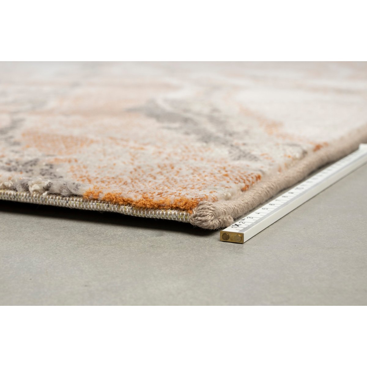Tapis en tissu 160x230 cm SOLAR marron, ZUIVER
