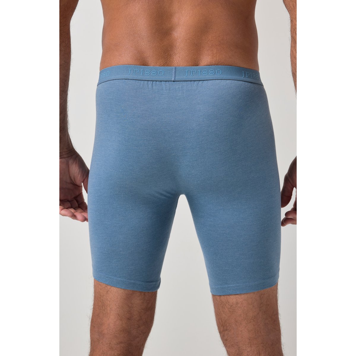 Lot de 2 boxers longs FLEXNAMIC® bleu fumé, JP1880