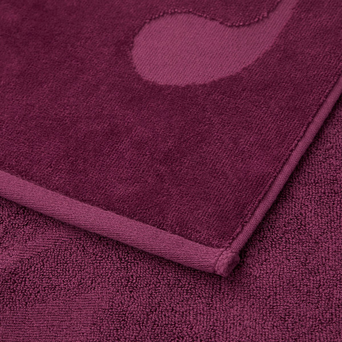 Serviette de plage en coton, CL RALPH merlot, RALPH LAUREN HOME