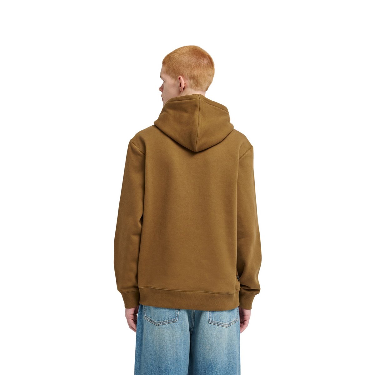Sweat capuche SQUARE marron sepia, ELEMENT
