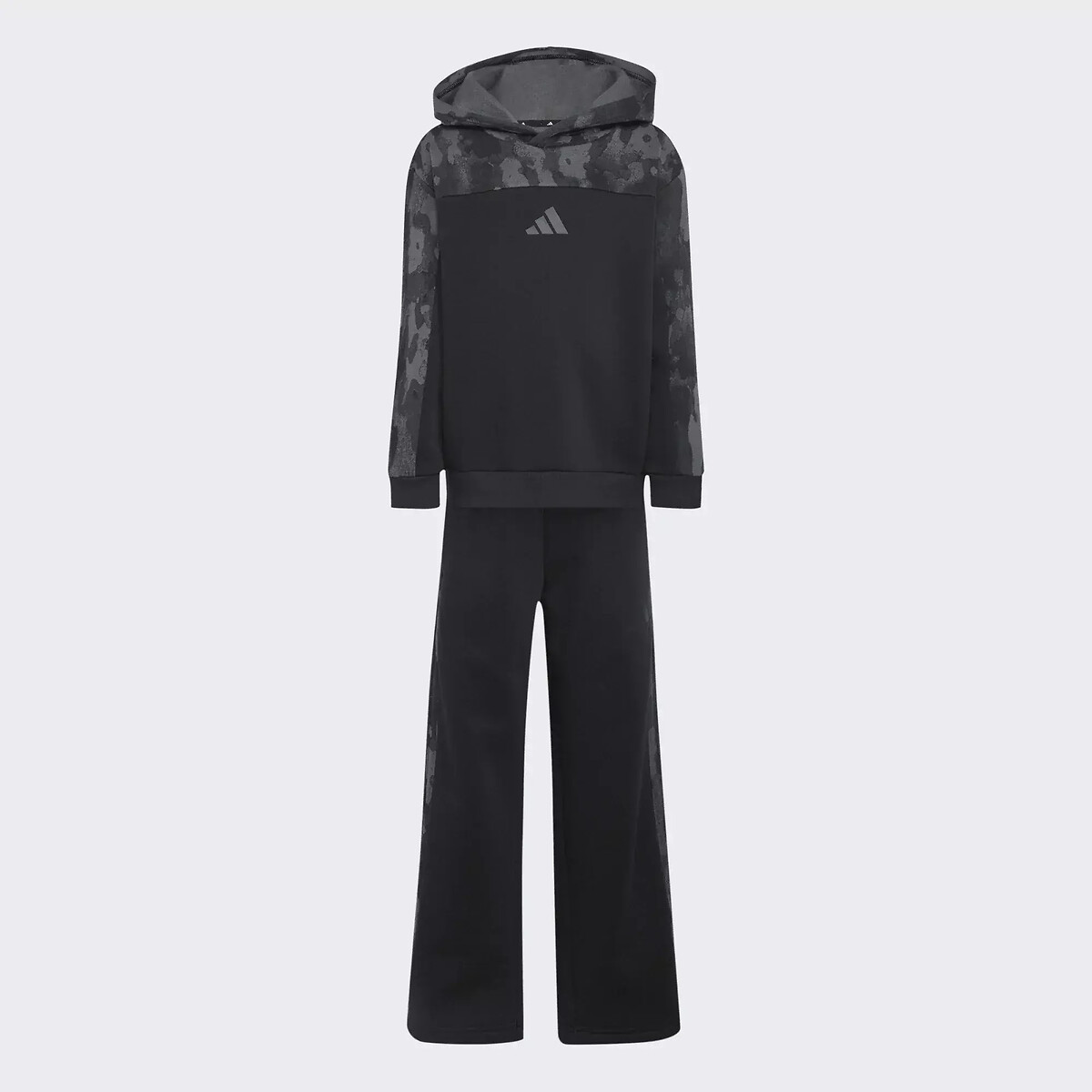 Fleece-Set für Kinder schwarz, ADIDAS SPORTSWEAR